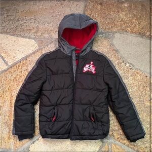 Nike Air Jordan (Kid size Large) Jumpman Fleece Lined Classic Puffer Jacket Coat